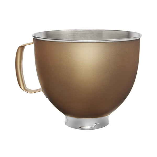 KitchenAid Kitchen & Dining Bronze / Brand New KitchenAid 5KSM5SSBVG Gold Painted Stainless Steel Bowl