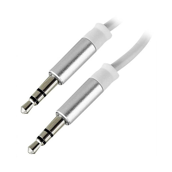 LDNIO Electronics Accessories White / Brand New LDNIO LS-Y02, 3.5mm Aux Audio Silicone Cable, 1 Meter
