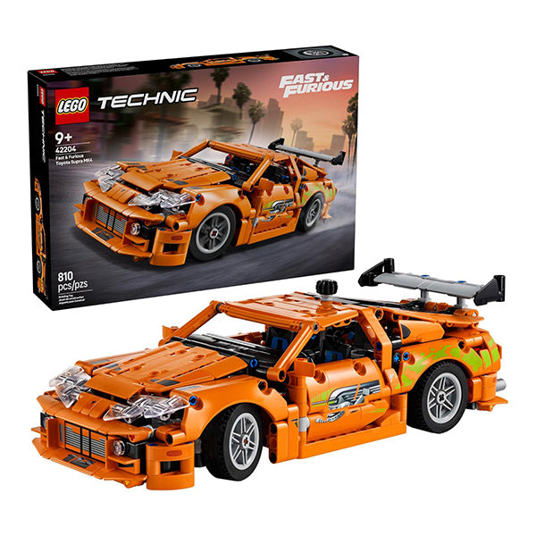 Lego Brand New LEGO Technic Fast and Furious Toyota Supra MK4 Building Kit- Toy Car for Kids, Boys, and Girls, Ages 9+ - Creative Gift for Fast and Furious Car Fans - Realistic Engineering Details - 42204