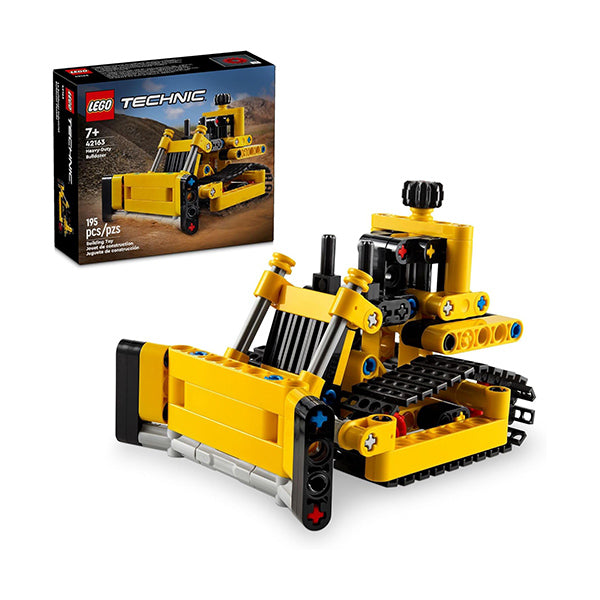 Lego Brand New LEGO Technic Heavy-Duty Bulldozer Building Set, Kids’ Construction Toy, Vehicle Gift for Boys and Girls Ages 7 and Up, 42163