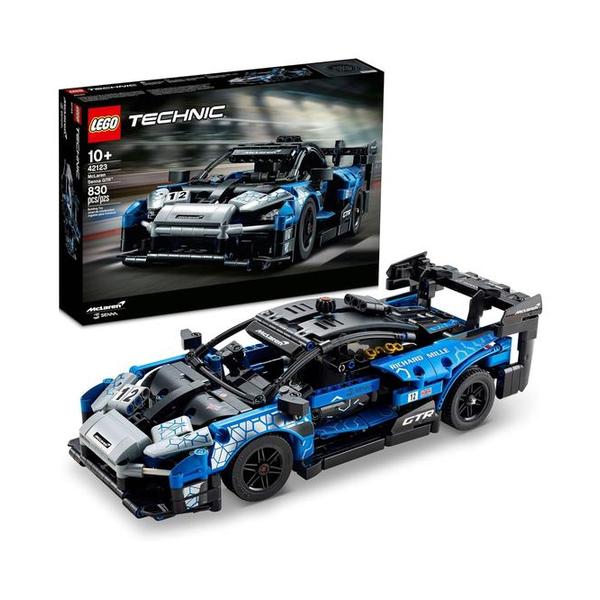 Lego Toys LEGO Technic McLaren Senna GTR 42123 Racing Sports Collectable Model Car Building Kit, Car Construction Toy, Gift Idea for Kids, Boys and Girls