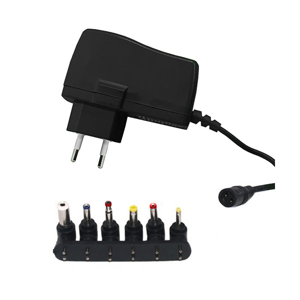 Lianlong Electronics Accessories Black / Brand New Lianlong 3V 4.5V 6V 7.5V 9V 12V AC DC Power Adapter Charger 6 Selectable Adapter Tips Multi Voltage Universal Switching Power Supply 1200mA Max - LLAS1200B