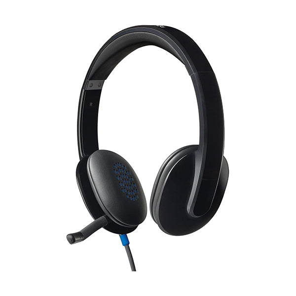 Logitech Audio Black / Brand New / 2 Years Logitech, H540 Usb Headset - 981-000480