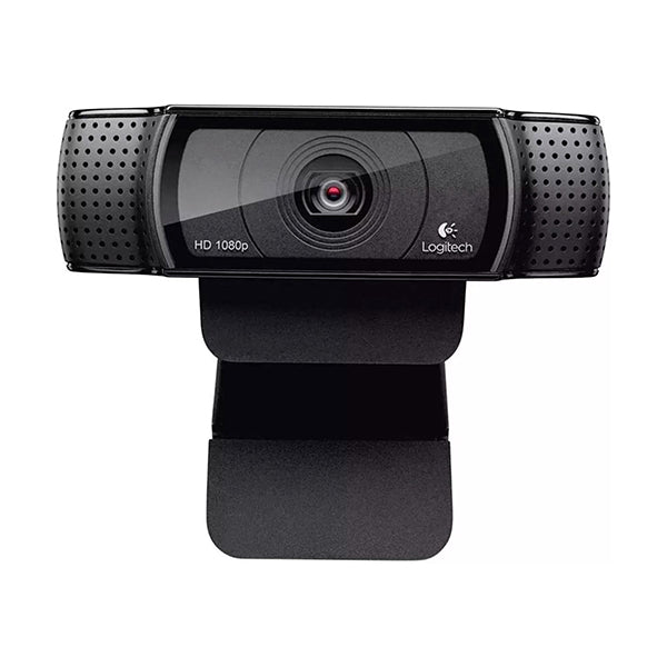 Logitech Cameras Black / Brand New / 2 Years Logitech C920 HD Pro Webcam Full HD 1080P Video Calling with Stereo Audio - 960-001055