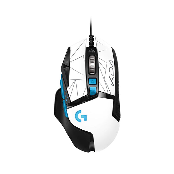 Logitech Electronics Accessories Black White / Brand New / 1 Year Logitech G502 Lightspeed Wireless Gaming Mouse with Hero 25K Sensor, Powerplay Compatible, Tunable Weights and Light sync RGB