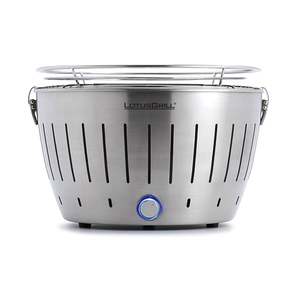 LotusGrill Kitchen & Dining Silver / Brand New / 1 Year LotusGrill LGGAN34, Portable Grill 30 Cm, Available in Different Colors