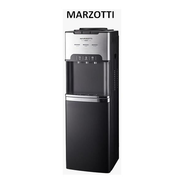 Marzotti Plumbing Marzotti Top Loading Water Dispenser Black Compressor with Storage Cabinet, MZWD02A
