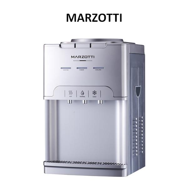 Marzotti Plumbing Marzotti Water Dispenser Silver Compressor Cooling Hot & Cold & Normal MZWD03B