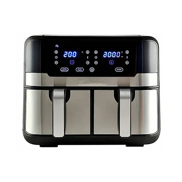 MasterPro Kitchen & Dining Black/silver / Brand New / 1 Year MasterPro, AirFryer 9L 2400W Rocket Duo 900 - BGMP-9178-BK