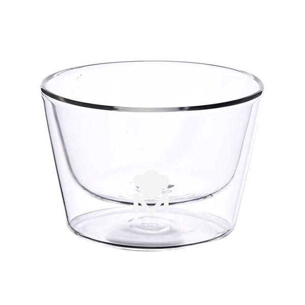 MasterPro Kitchen & Dining Transparent / Brand New MasterPro Appetizer Bowl 200Ml Double Wall Borosilicate Barware Mixology - BGMP-20101