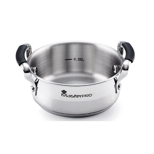 MasterPro Kitchen & Dining Stainless Steel / Brand New MasterPro, Casserole 12Cm Ss Ind Smart - BGEU-3776