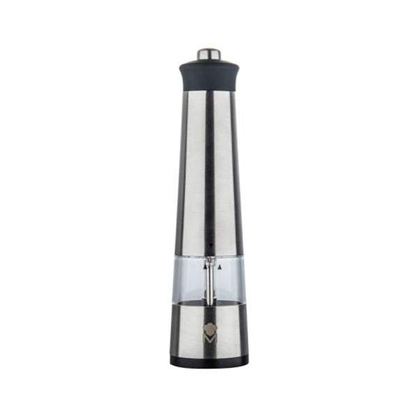 MasterPro Kitchen & Dining Black/silver / Brand New MasterPro, Electric Pepper Mill 5.6X22Cm S/S - BGMP-6122