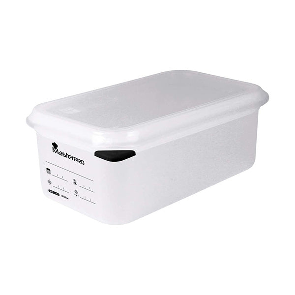 MasterPro Kitchen & Dining White / Brand New MasterPro Food Container 26,5X16,2X10Cm 2,8L Foodies - BGEU-2943