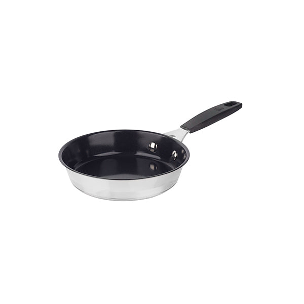 MasterPro Kitchen & Dining Stainless Steel / Brand New MasterPro, Frypan 16Cm Stainless Steel Ceramic Coating Smart - BGEU-4316