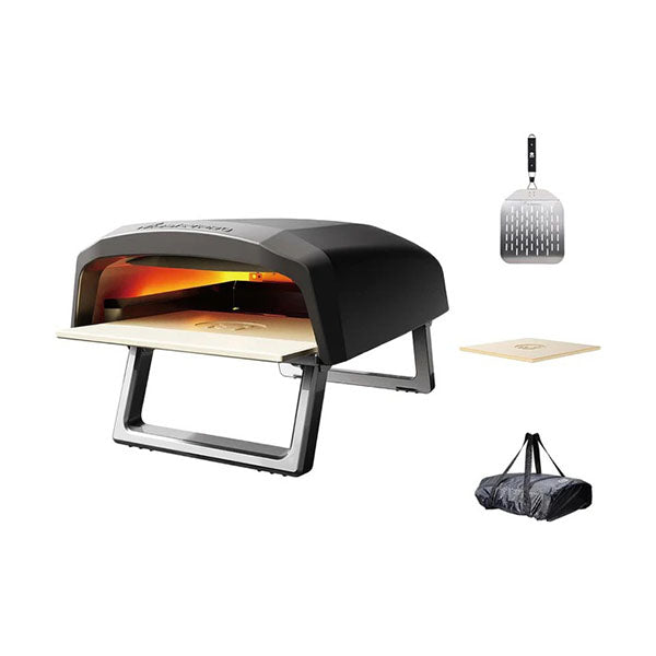 MasterPro Kitchen & Dining Black / Brand New / 1 Year MasterPro, Portable Pizza Gas Oven - BGMP-9169-BK-DE