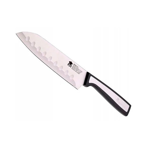 MasterPro Kitchen & Dining Black/silver / Brand New MasterPro, Santoku Knife 17.5Cm Ss Sharp - BGMP-4112