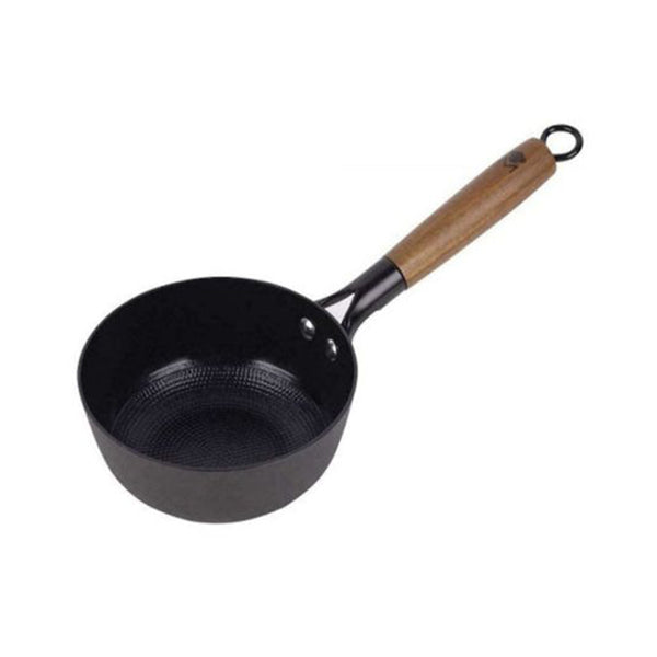 MasterPro Kitchen & Dining Black / Brand New MasterPro, Saucepan 16X36X7.5Cm Pressed Iron Odin - BGMP-3819