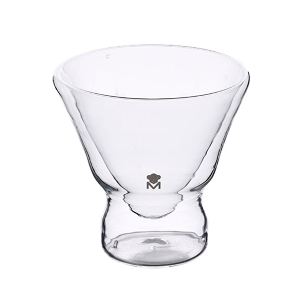 MasterPro Kitchen & Dining Transparent / Brand New MasterPro Set 2Pcs Cocktail Glass 230Ml Borosilicate Barware Mixology - BGMP-20202