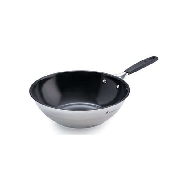 MasterPro Kitchen & Dining Stainless Steel / Brand New MasterPro, Wok 28Cm Ss Ind Smart - BGEU-3770