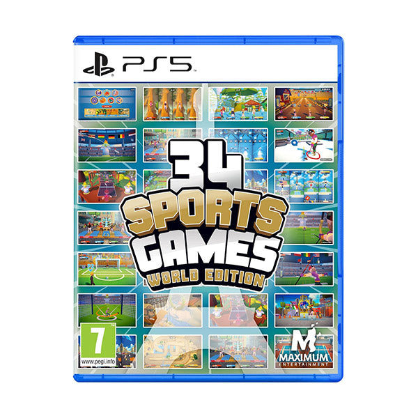 Maximum Games Brand New 34 Sports Games - World Edition - PS5