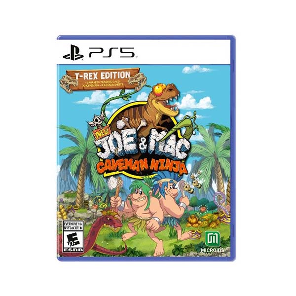 Microïds Brand New Joe And Mac: Caveman Ninja - T-Rex Edition - PS5