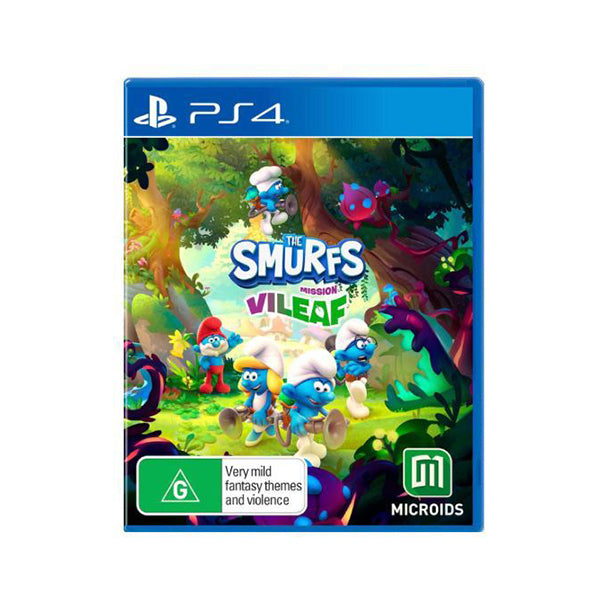 Microïds Brand New The Smurfs: Mission Vileaf - PS4