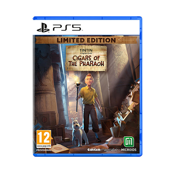 Microïds Brand New Tintin Reporter The Cigars of The Pharaoh, Limited Edition - PS5