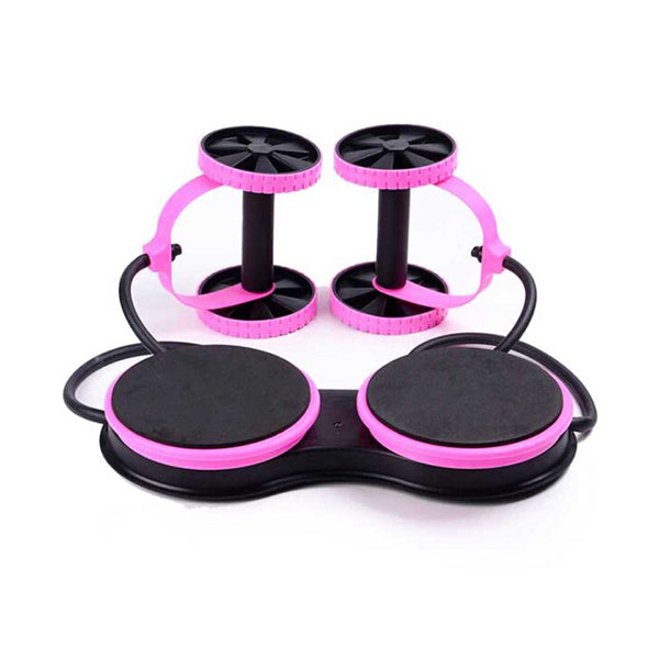 Mobileleb Athletics Pink / Brand New 5-in-1 Multi-Functional Core Ab Workout Abdominal Wheel