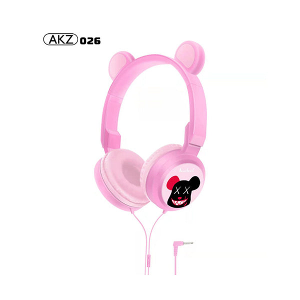 Mobileleb Audio Pink / Brand New Bearbrick Wired Headset - AKZ-026