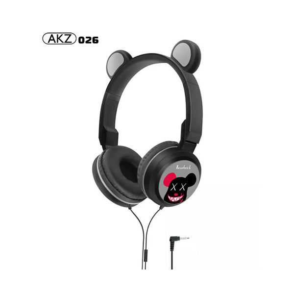Mobileleb Audio Black / Brand New Bearbrick Wired Headset - AKZ-026