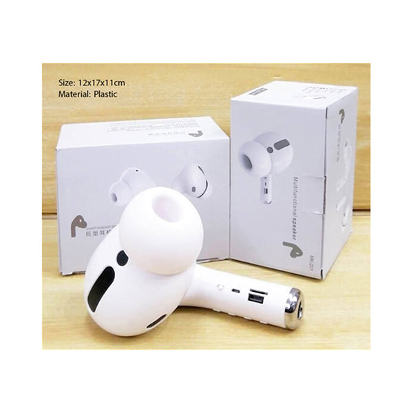 Mobileleb Audio White / Brand New Bluetooth Speaker, High-fidelity Sound, Portable - 14300