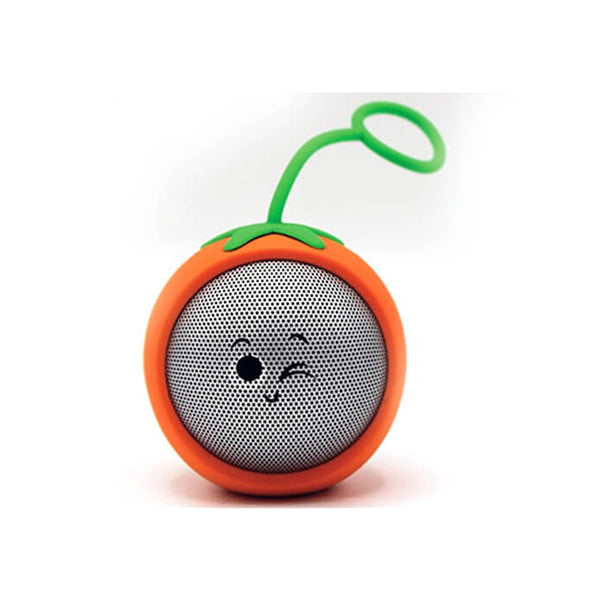 Mobileleb Audio Orange / Brand New Bluetooth Speaker High-Quality Round Shape Orange Mini Bluetooth Speaker with Up to 3 Hours of Playtime - 10833