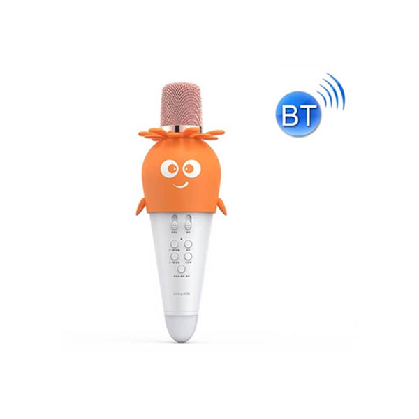 Mobileleb Audio Orange / Brand New Bluetooth Speaker Microphone, Kids Games, for Having Fun with Your Friends, High-Quality Sounds - 13846