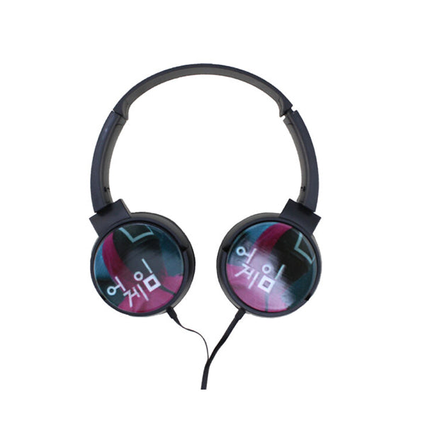 Mobileleb Audio Black / Brand New Cool Gift, Squid Game Wired Headphones - SG-HEADPHONES