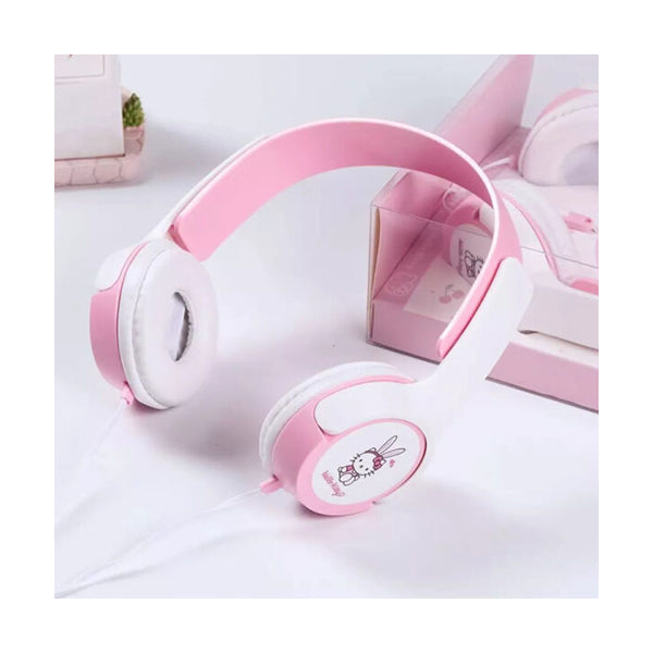 Mobileleb Audio Pink / Brand New Cute Hello Kitty Headset On-ear Headphones - XY-17