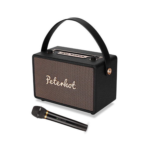 Mobileleb Audio Black / Brand New Karaoke Bluetooth Peterhot A106w - 10040