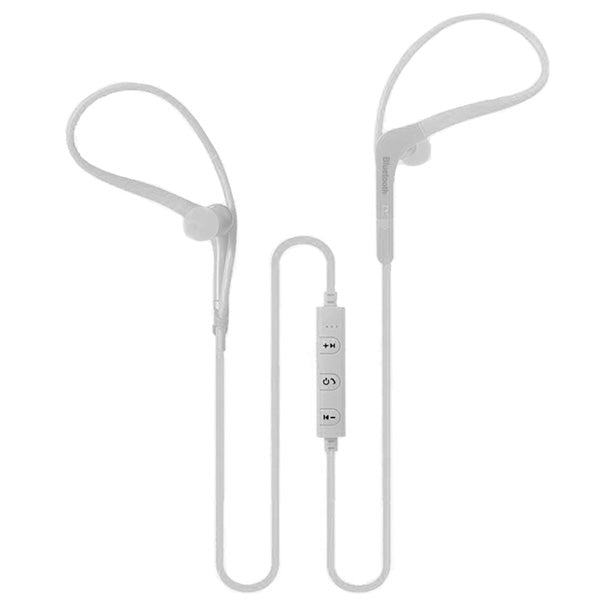Mobileleb Audio White / Brand New Sports Bluetooth Wireless Earphone Earbuds - D900