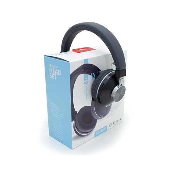 Mobileleb Audio Black / Brand New Wireless Headphones Adjustable Headband - HZ-BT838