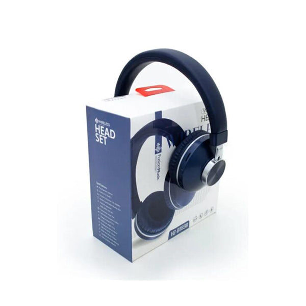 Mobileleb Audio Navy / Brand New Wireless Headphones Adjustable Headband - HZ-BT838