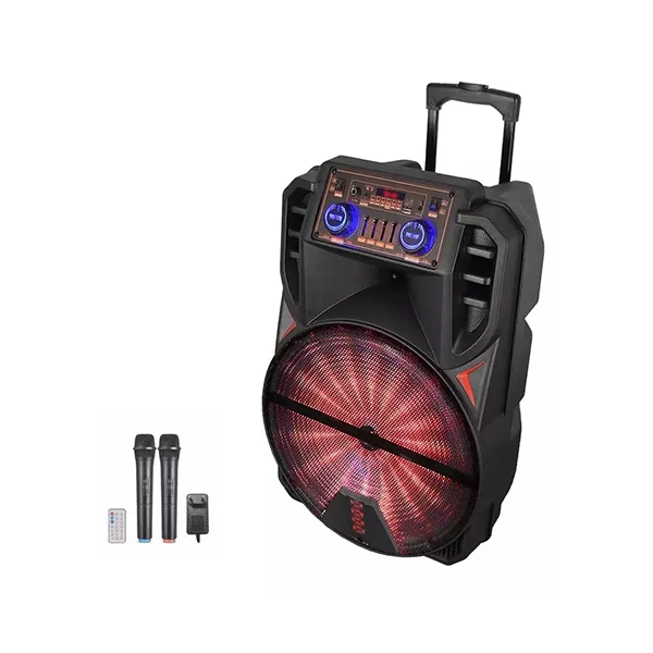 Mobileleb Audio YB-1502 DJ 15" Karaoke Speaker Dual Mic