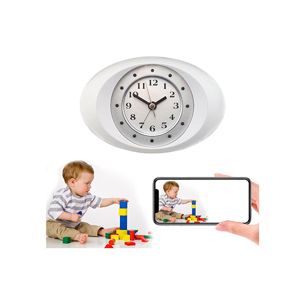 Mobileleb Baby Safety White / Brand New Camera Alarm Clock Video Camera Remote Spy IP Camera Baby Monitor - IP80