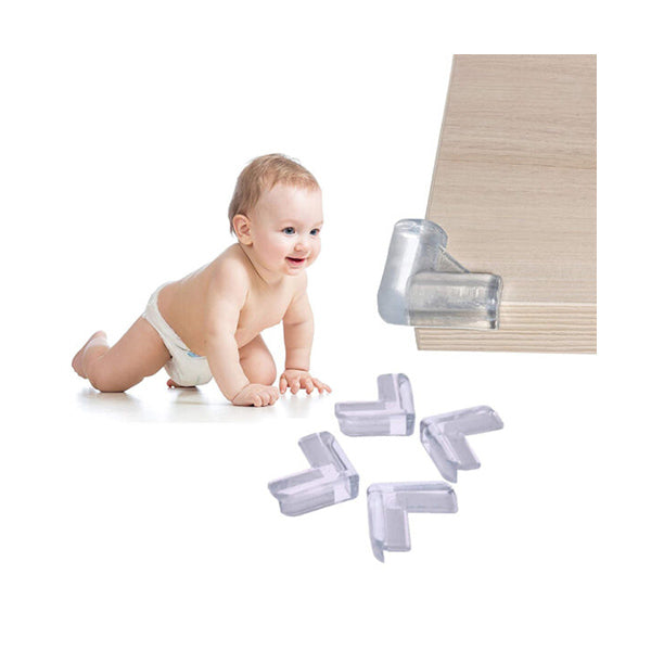 Mobileleb Baby Safety Transparent / Brand New Momecare, 4 Pcs Baby Safety Corner Table Protector