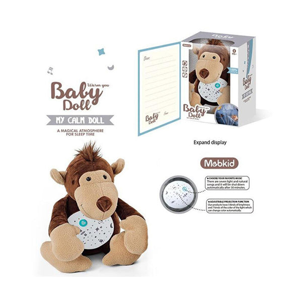 Mobileleb Baby Toys & Activity Equipment Brand New / Model-3 Baby Sleep Soothers Sound and Night Light Teddy Gifts Toy - 10383, Available in Different Models