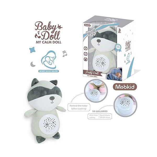 Mobileleb Baby Toys & Activity Equipment White / Brand New / Model-1 Baby Sleep Soothers Sound and Night Light Teddy Gifts Toy - 10384-2