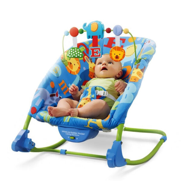 Mobileleb Baby Toys & Activity Equipment Blue / Brand New Deluxe Infant To Toddler Comfort Rocker