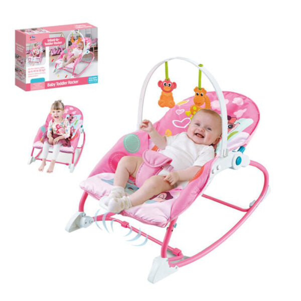 Mobileleb Baby Toys & Activity Equipment Pink / Brand New Music and Vibration Walker Swing Rocker