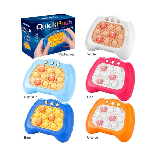 Early Education Game Console Pop It Fidget Toy Fast Push Game