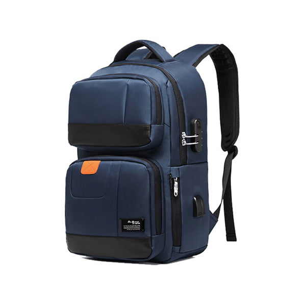 Mobileleb Backpacks Heavy Duty School Backpack With USB & AUX - 11039