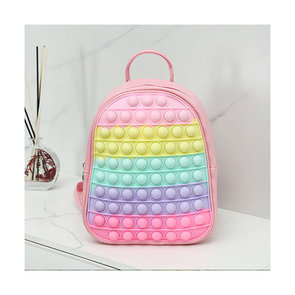 Mobileleb Backpacks Pink / Brand New Pop It, Fidget Bag - 10907