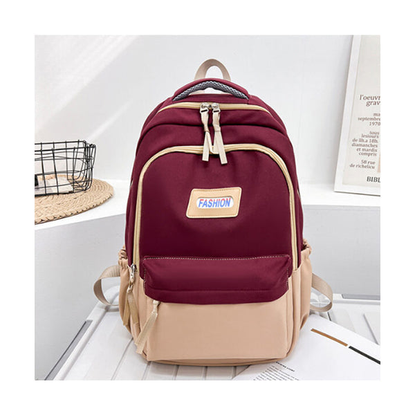 Mobileleb Backpacks Dark Red / Brand New School Backpack - 11075
